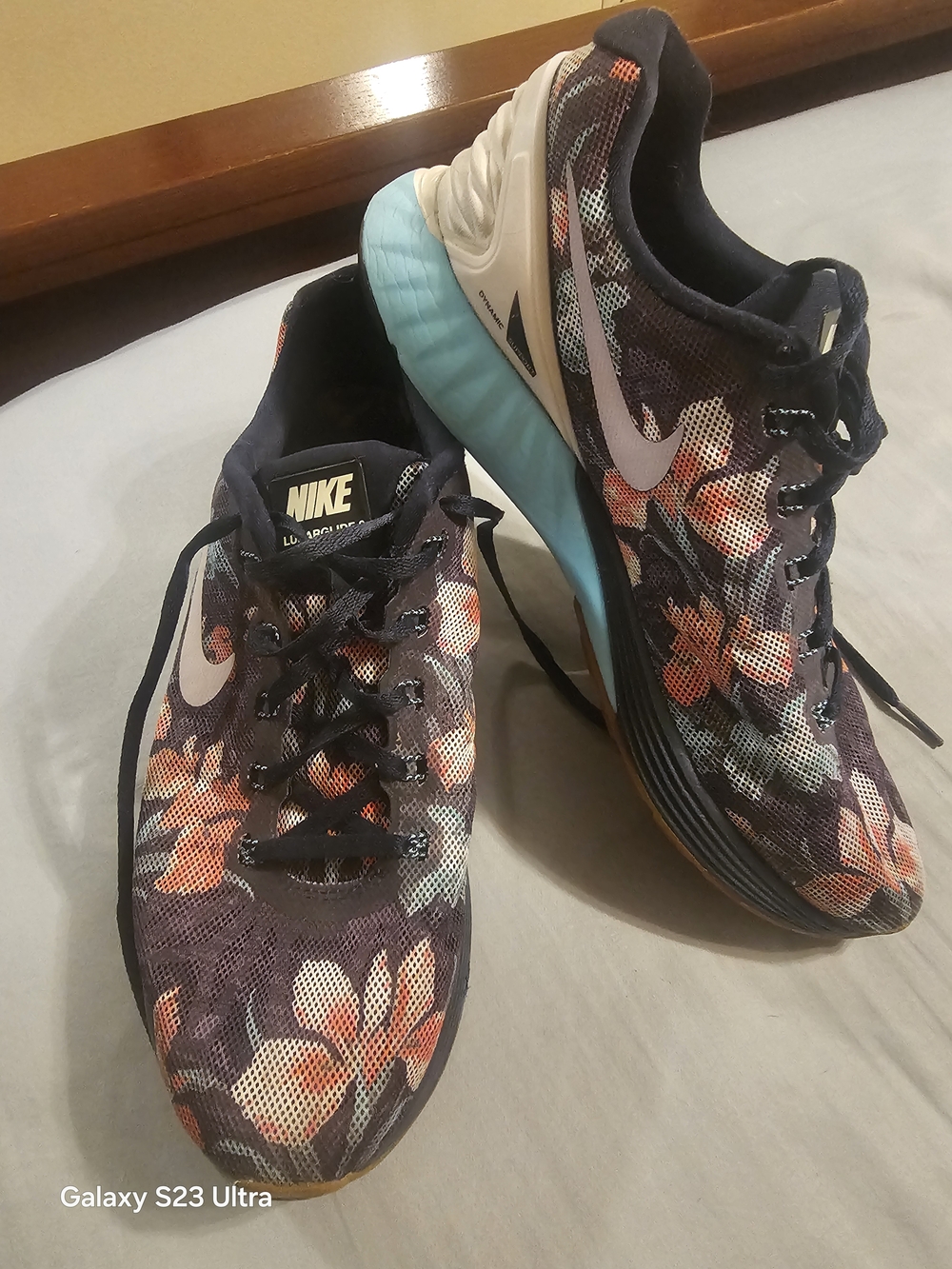 Nike LunarGlide 6 Floral Multicolor Men's Running Shoes 776260-401 Low Top